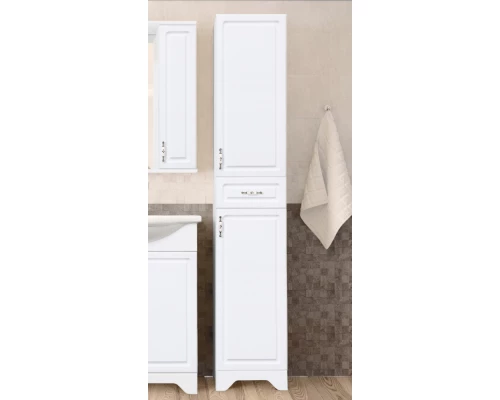 Шкаф-пенал Style Line Олеандр-2 36 ЛС-00000210 Люкс, 36 см, напольный, белый