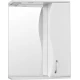 Зеркало-шкаф Style Line Эко Волна Панда Волна 60/С ЛС-00000131, 60 см, подвесное, правое, белое