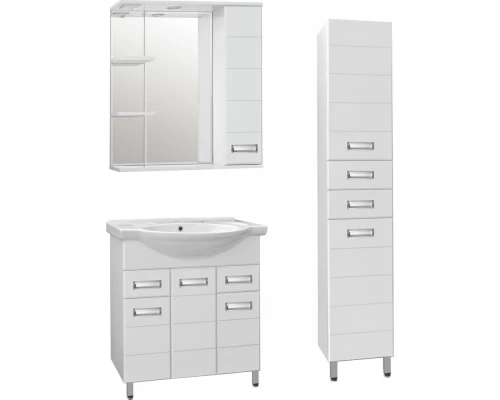 Шкаф-пенал Style Line Ирис 36 ЛС-00000195, 36 см, напольный, белый