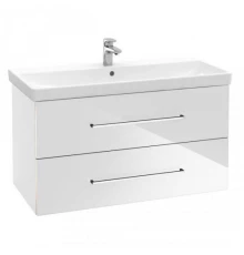 Тумба под раковину Villeroy&Boch Avento A892 00B4, цвет Crystal White