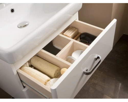 Тумба Акватон АМЕРИНА 60 под раковину, 1A135401AM010, белая