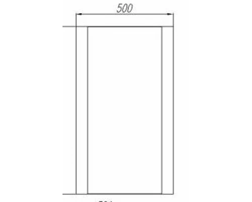 Зеркало Акватон Ария 50 (1A140102AA010) белый