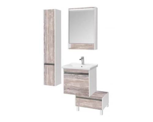 Тумба под раковину Акватон Капри 1A230101KPDA0 60 см, цвет бетон пайн