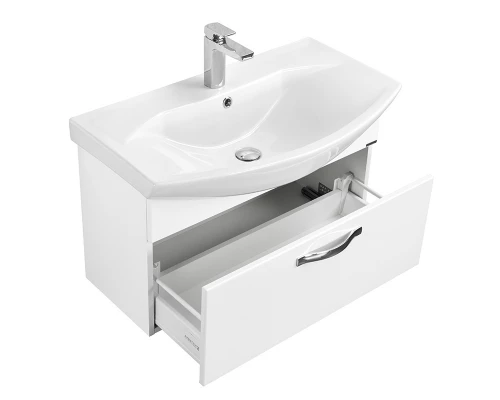 Тумба под раковину Акватон Ария, 80 см, белая, 1A141701AA010