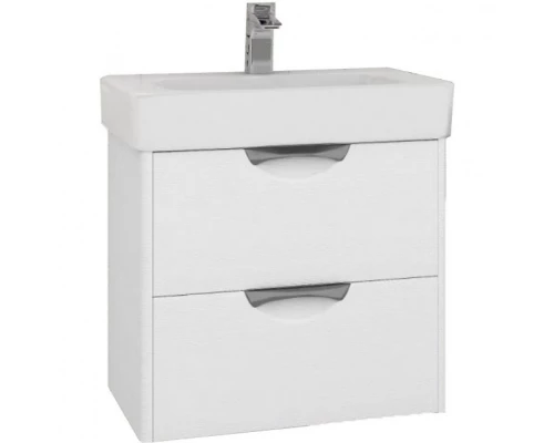 Тумба под раковину Акватон Сильва 50 см 1A211701SIW70 подвесная, цвет дуб полярный