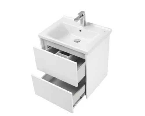 Тумба под раковину Акватон Стоун 1A231401SXC80 60 см подвесная, грецкий орех