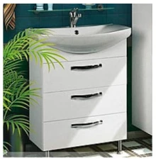 Тумба под раковину Акватон АРИЯ 50 Н, 1A140201AA010, белый