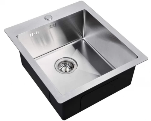 Мойка Zorg Inox R 4551, 45 х 51 см, брашированная матовая нержавеющая сталь