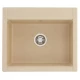 Мойка кухонная Акватон Делия 60, 1A715232LD260, 60 х 51 х 21.8 см, латте