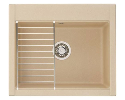 Мойка кухонная Акватон Делия 60, 1A715232LD260, 60 х 51 х 21.8 см, латте