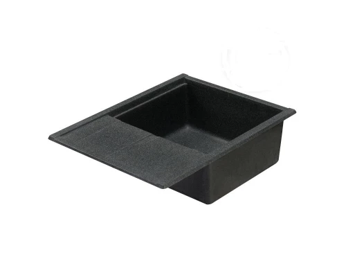 Мойка кухонная Акватон Делия 65, 1A718632DE210, 65 х 51 х 21.8 см, графит