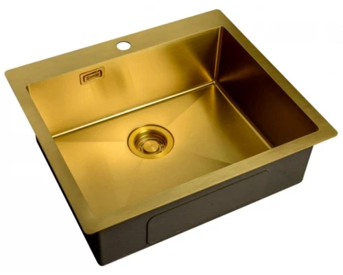 Мойка Zorg Light ZL R 590510 Bronze, 59 х 51 см, бронза