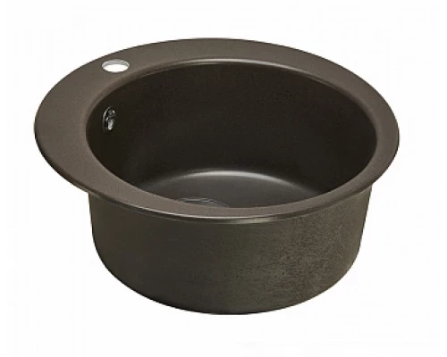 Кухонная мойка Акватон Иверия круглая, кофе, 1A711032IV280