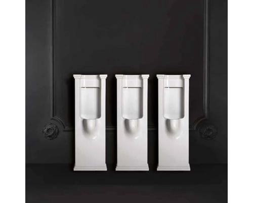 Писсуар напольный Kerasan Waldorf с сифоном и комплектом крепежей, цвет белый, 413101