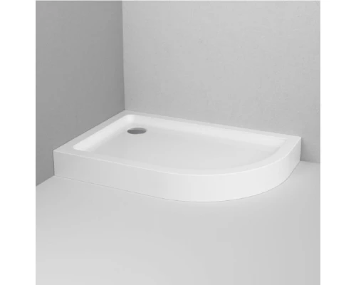 Поддон для душа Am.Pm Like, 120 x 80 см, левосторонний, белый, W83T-302L120W