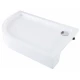 Душевой поддон Aquanet GL180, 120 х 80 см, асимметричный, акриловый, белый, L/R
