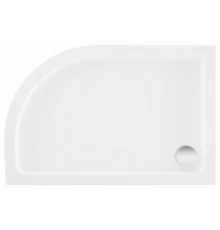 Душевой поддон Aquanet GL180, 120 х 80 см, асимметричный, акриловый, белый, L/R
