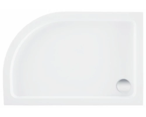 Душевой поддон Aquanet GL180, 120 х 80 см, асимметричный, акриловый, белый, L/R