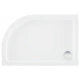 Душевой поддон Aquanet GL180, 120 х 80 см, асимметричный, акриловый, белый, L/R