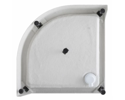 Душевой поддон Aquanet GL180, 100 х 100 см, четверть круга, акриловый, белый, 265563