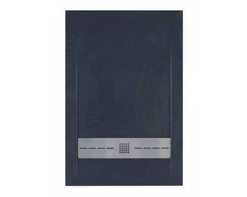 Душевой поддон Aquanet Delight 120 х 90 см, прямоугольный, черный камень, 260112