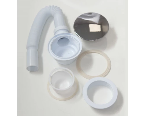 Душевой поддон BelBagno TRAY-BB-A-95-15-W 95 x 95 см с сифоном, квадратный