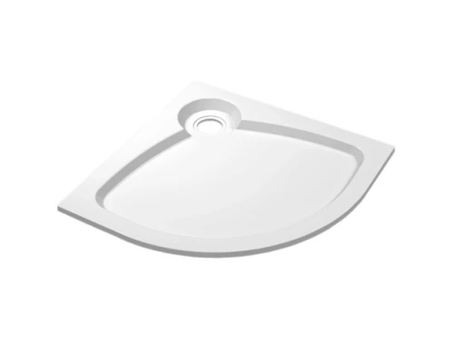 Поддон душевой Cezares Tray TRAY-S-R-90-550-56-W, 90 х 90 см, белый, из искусственного камня