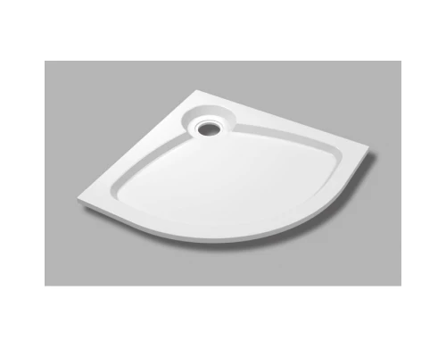 Поддон душевой Cezares Tray TRAY-S-R-90-550-56-W, 90 х 90 см, белый, из искусственного камня