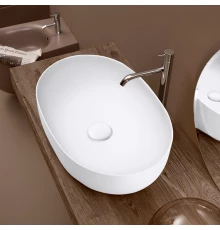 Раковина Kerasan Nolita чаша, 60 х 40 x 15 см, белый матовый, 534330