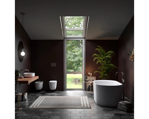 Раковина Kerasan Nolita чаша, 60 х 40 x 15 см, белый матовый, 534330