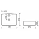 Раковина Ceramica Nova Element, 48 х 37 х 13 см, цвет белый, CN6033