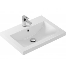 Раковина Style Line Como 60, 60 x 45 x 16.5 см, керамика, белая, ЛС-00000155