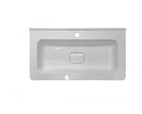 Раковина Style Line Каре Люкс Мини 80 х 35 см, белая, СС-00002297