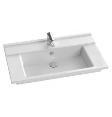 Раковина-столешница Jacob Delafon Struktura EXH112-00, 80 x 48 см, подвесная