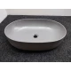 Раковина накладная Kerasan Nolita 60 х 40 см, цвет Ferro Matt серый матовый, 534389