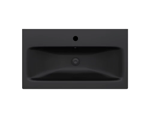 Раковина Am.Pm Gem 75, черная матовая, M90WCC0752BM