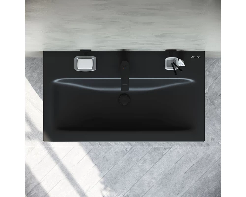Раковина Am.Pm Gem 75, черная матовая, M90WCC0752BM