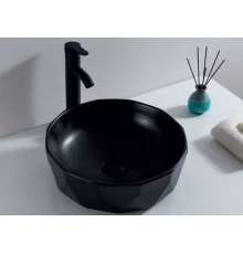 Раковина BelBagno BB1409H301 накладная, цвет черный 41 х 41 х 13.5 см