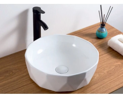 Раковина BelBagno BB1409 накладная, цвет белый 41 х 41 х 13.5 см