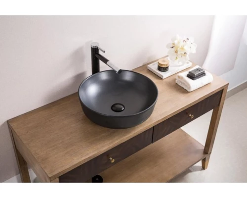 Раковина BelBagno BB1315-H301 накладная 41 х 41 х 13 см, цвет чёрный матовый