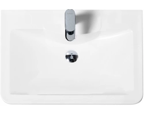 Раковина из литьевого мрамора BelBagno BB700/455-LV-MR-ALR, 70 x 45.5 x 14.5 см, белый