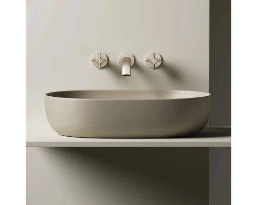 Раковина Ceramica Nova Element, 60 х 41.5 х 13.5 см, цвет капучино матовый, CN6047MC