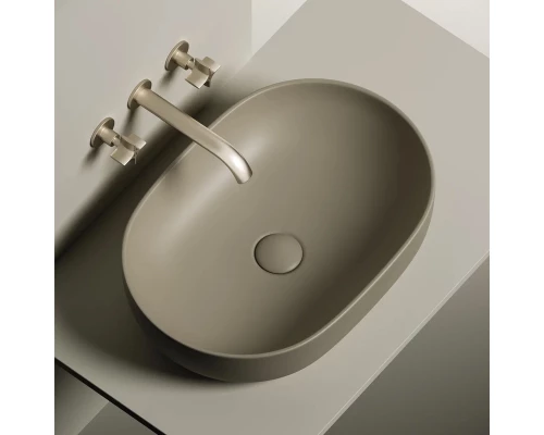 Раковина Ceramica Nova Element, 60 х 41.5 х 13.5 см, цвет капучино матовый, CN6047MC