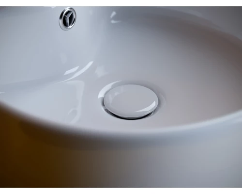 Раковина Ceramica Nova Element накладная, 40 х 40 см, круглая, белый глянцевый, CN5027