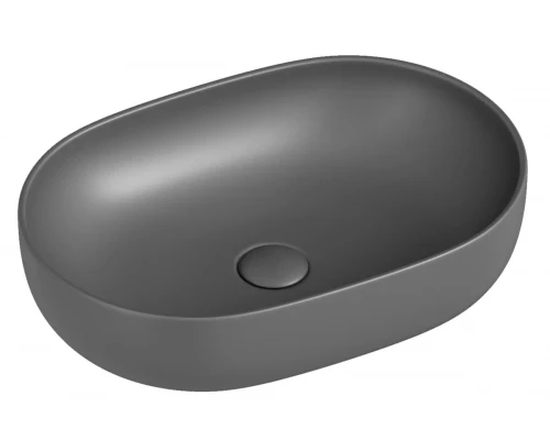 Раковина Ceramica Nova Element, 60 х 41.5 х 13.5 см, цвет антрацит матовый, CN6047MH
