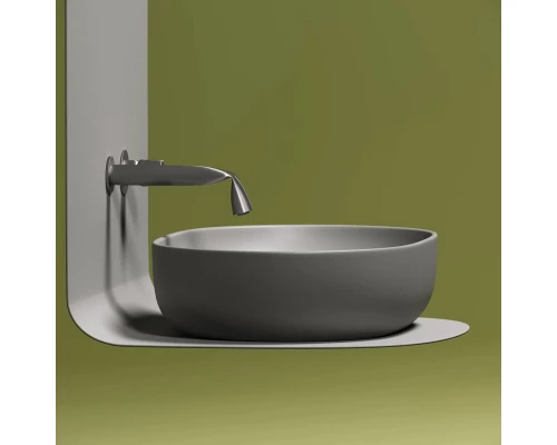 Раковина Ceramica Nova Element, 60 х 41.5 х 13.5 см, цвет антрацит матовый, CN6047MH