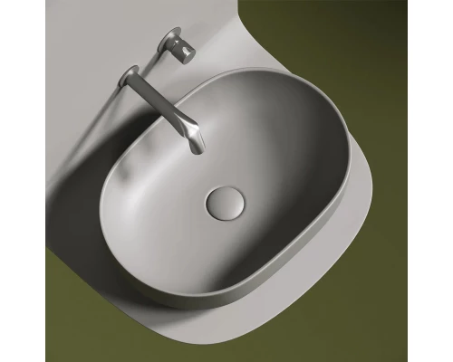 Раковина Ceramica Nova Element, 60 х 41.5 х 13.5 см, цвет антрацит матовый, CN6047MH