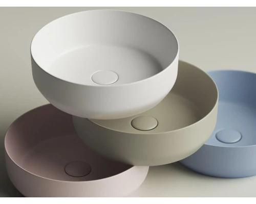 Раковина Ceramica Nova Element CN6022MW 39 x 39 x 12 см, накладная, круглая, без перелива