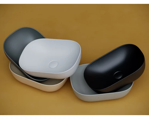 Раковина Ceramica Nova Element накладная, 45.5 х 32.5 см, белый матовый, CN6009MW