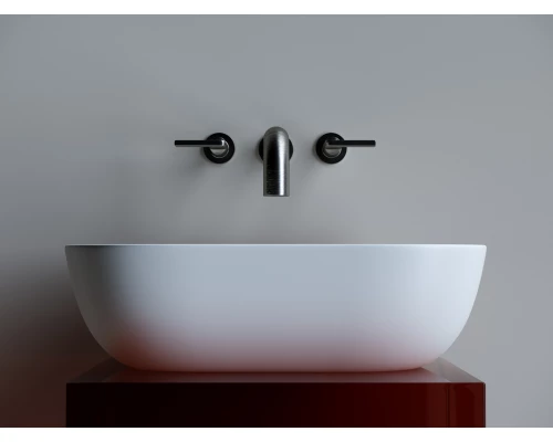 Раковина Ceramica Nova Element накладная, 45.5 х 32.5 см, белый матовый, CN6009MW